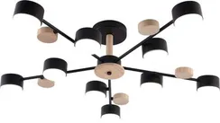 GX3758-10 BK+WOOD (1) Люстра RL