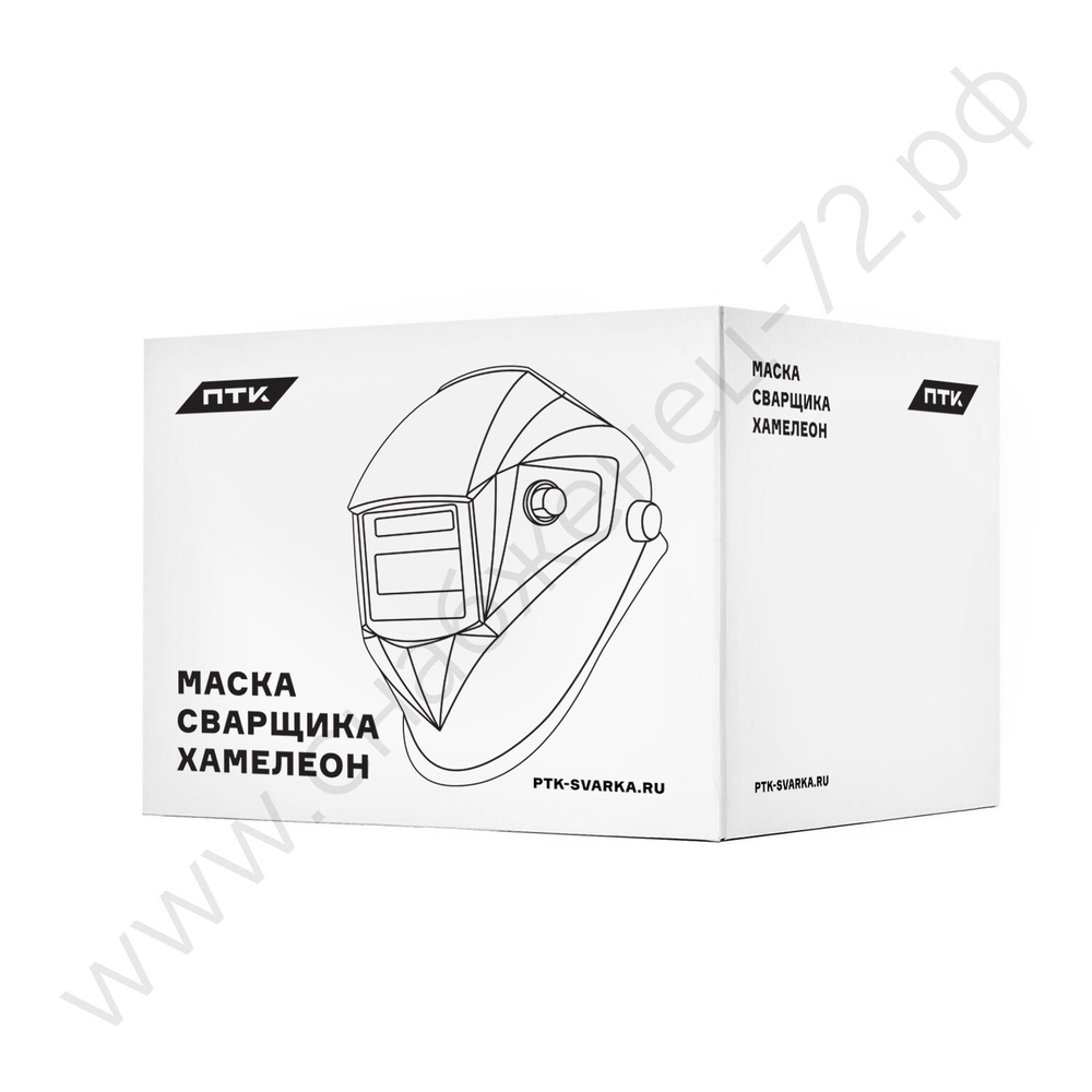 Маска сварщика хамелеон F10 (SK600 TC) чёрная