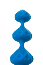 Набор из 2 цветных анальных цепочек Satisfyer Love Beads (Цвет: розовый с синим)