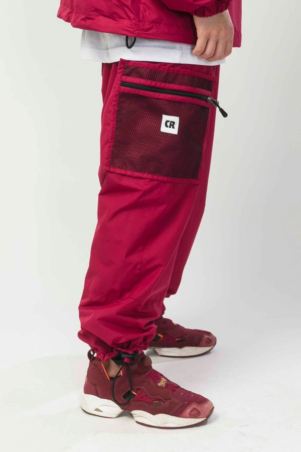 Штаны Square Pants Wide бордовые - фото 5