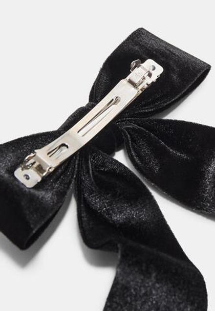 STRADIVARIUS Заколка-бант для волос, черный