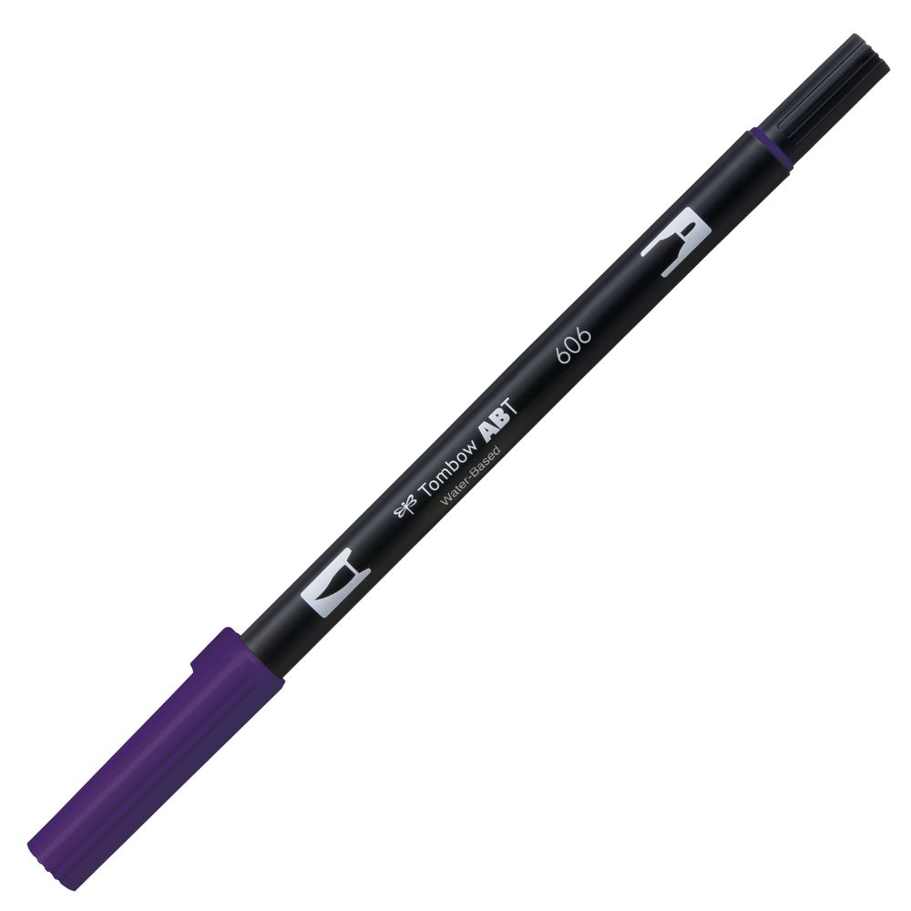 Tombow AB-T Dual Brush-Pen: 606 Violet