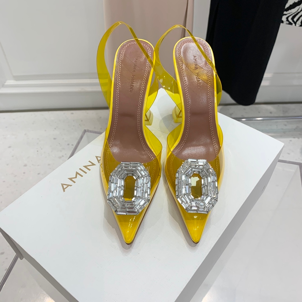 Amina Muaddi Pumps