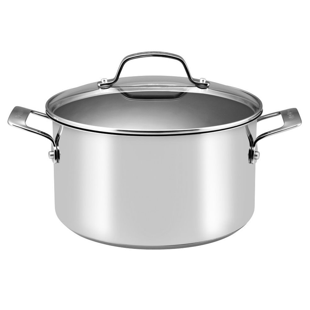 Кастрюля с крышкой genesis, 5,7 л