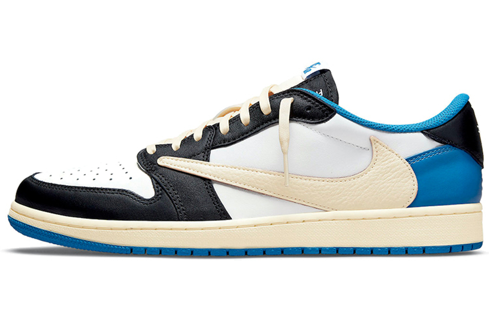Travis Scott X Fragment Design X Air Jordan 1 Low Og Sp 2.0 Hyper Sneakers