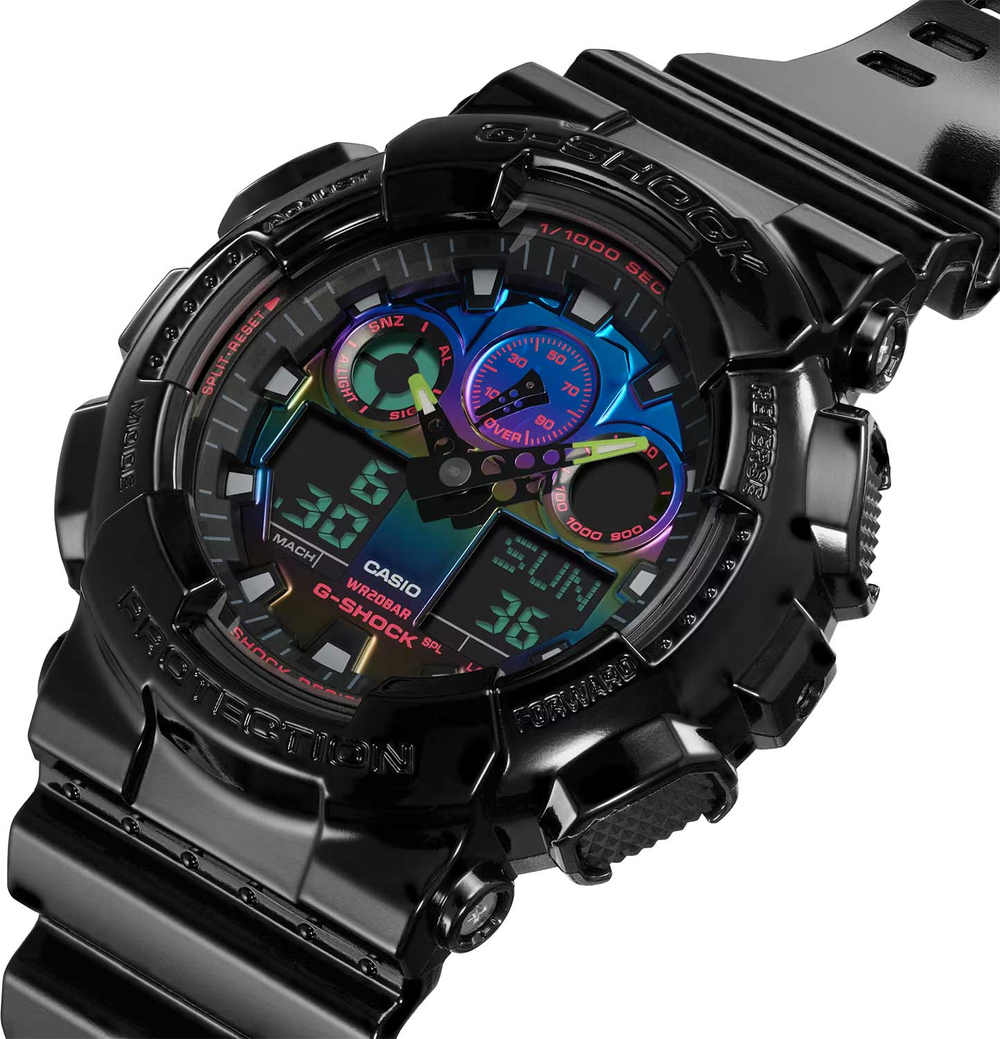 Часы Casio GA-100RGB-1A