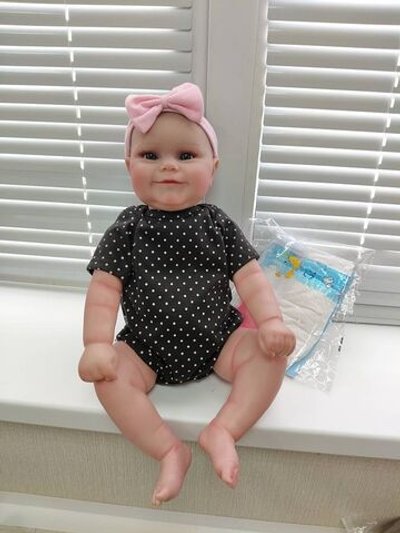 Уценка1 Кукла Реборн виниловая 50см в пакете (FA-100)