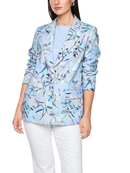 Marc Cain Блейзер с цветочным принтом