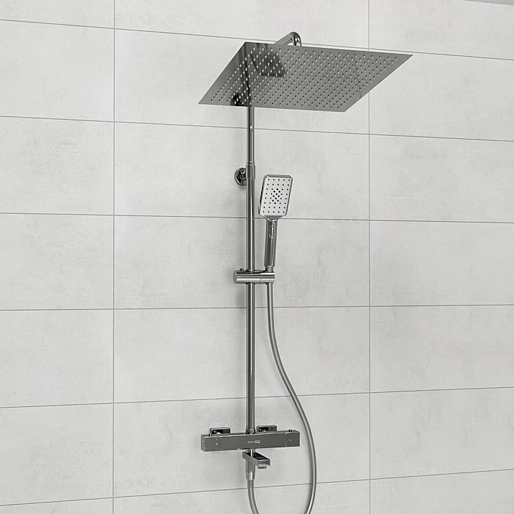 Душевая система WasserKraft A199.119.126.087.CH Thermo хром