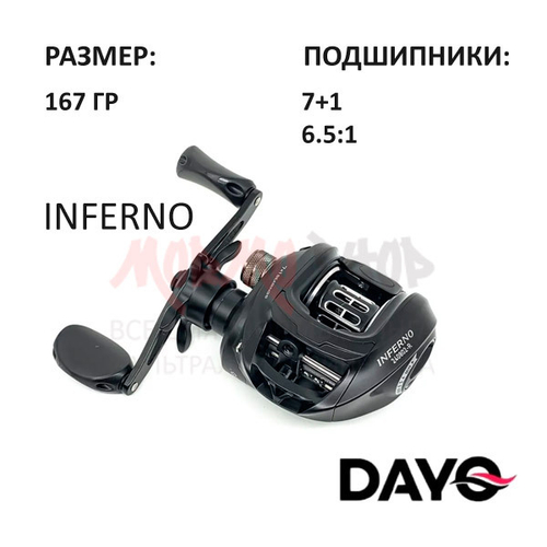 Катушка кастинговая Inferno от DAYO (ДоЮй)