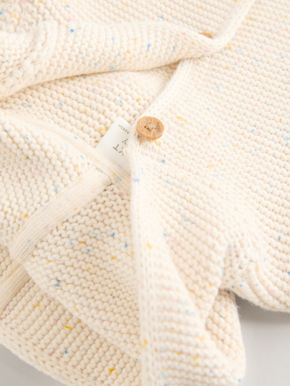 Кардиган с капюшоном для малышей Next E12-477, Светло-бежевый