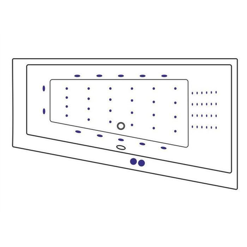 Акриловая ванна Excellent Sfera P Nano 170x100 WAEX.SFP17.NANO