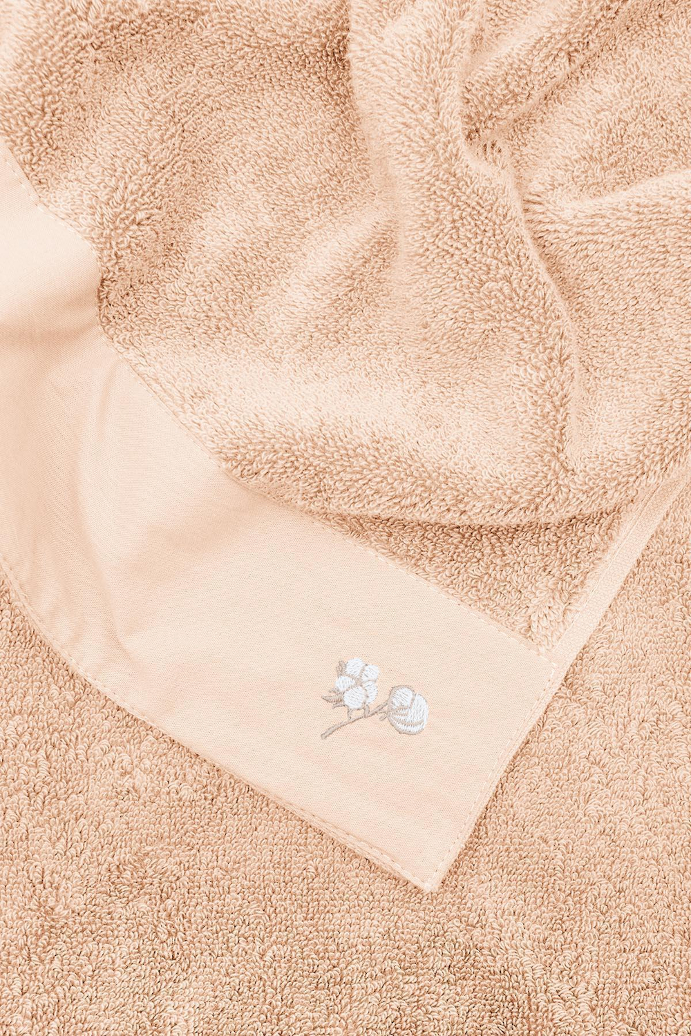 Полотенце из органического хлопка Pure Cotton 30х50 пудровый