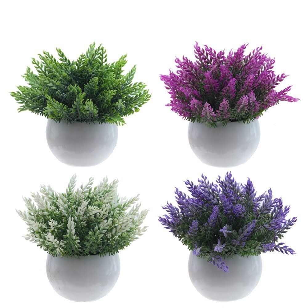 GAEM Цветочная композиция "Лаванда", L8 W8 H12 см, 4в.