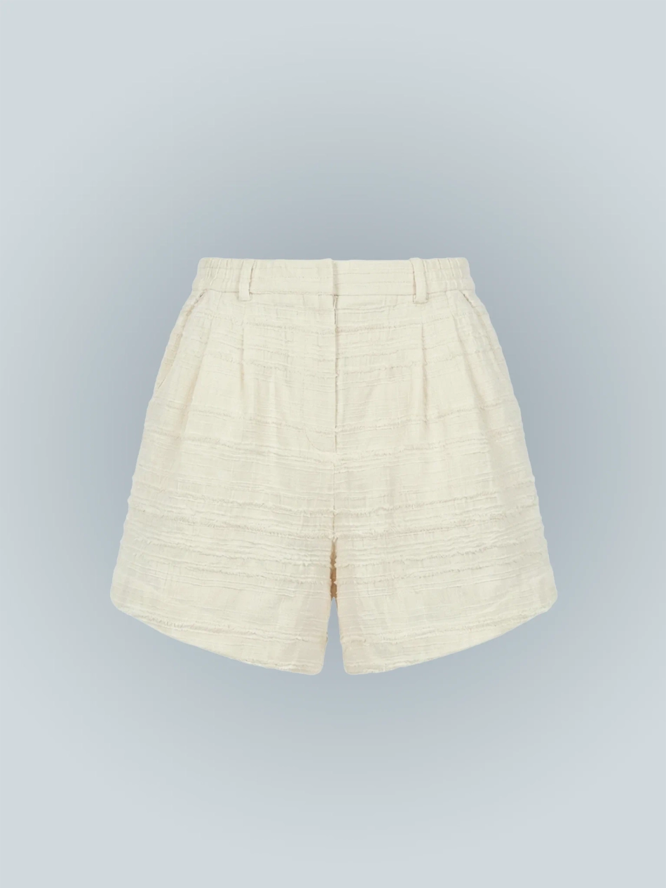 Шорты из фактурного хлопка Stucco