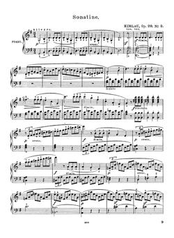 Альбом сонатин. Для фортепиано. Сочинение 20 и 55 | Кулау Фридрих