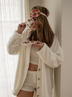 Кардиган женский Mjölk Белый, уценка