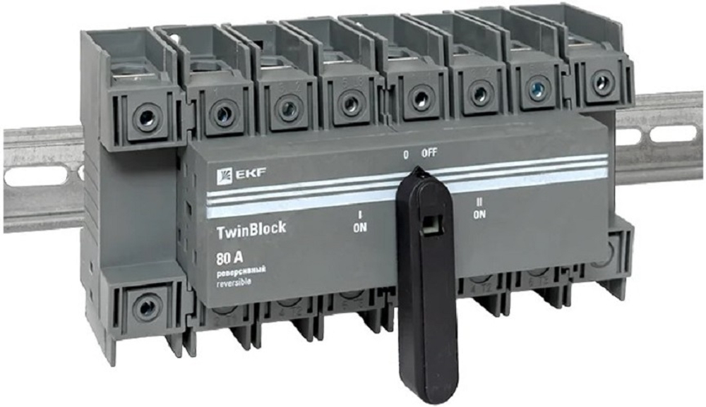 Рубильник  EKF tb-s-80-4p-rev