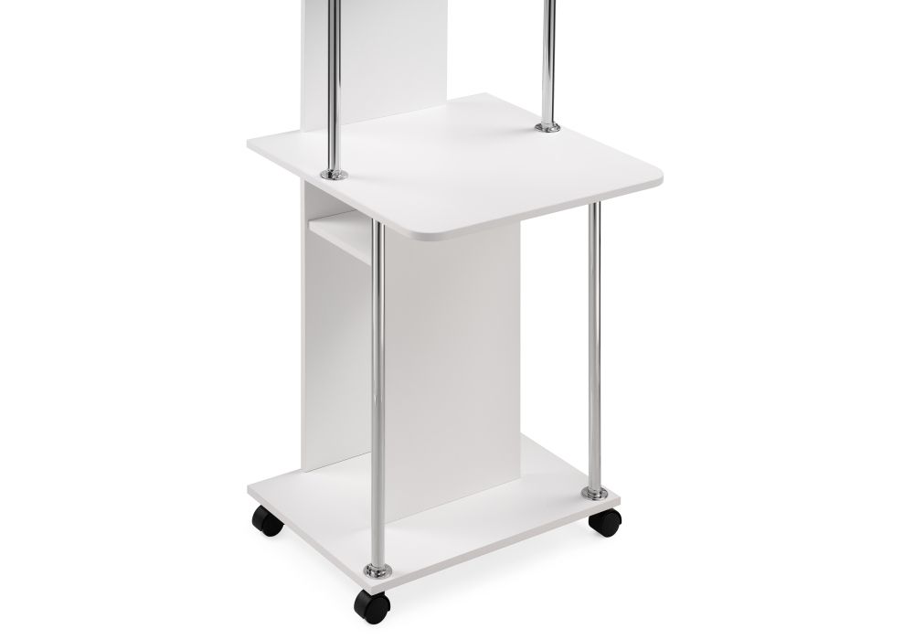 Компьютерный стол КСТ-12 60х60х125,5 белый