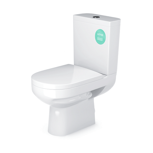 УНИТАЗ-КОМПАКТ W103 HOME DE LUXE C 2 УРОВНЕВОЙ АРМАТУРОЙ, СИДЕНЬЕМ МИКРОЛИФТ И БОЛТАМИ КРЕПЛЕНИЯ