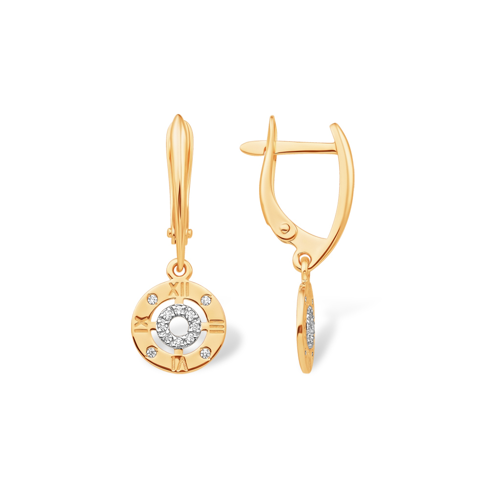Серьги из золота 585 пробы