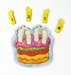 Пазл "Клубничный торт"