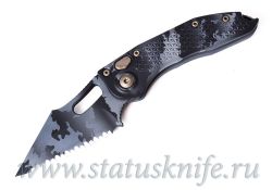 Нож Microtech Stitch Auto 169-3UCS Urban Camo Signature Serratedфотография - 1