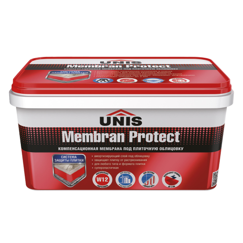 Суперэластичная гидроизоляционная мембрана UNIS MembranProtect Red вед.4кг