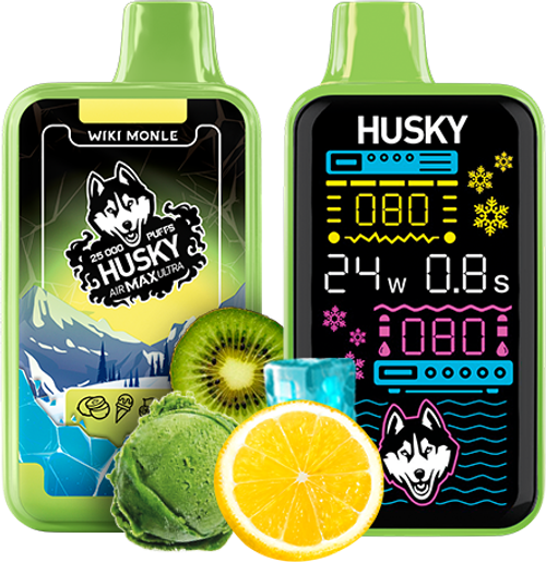 Одноразовая электронная сигарета Husky Air Max Ultra - Wiki Monle (25000 затяжек)