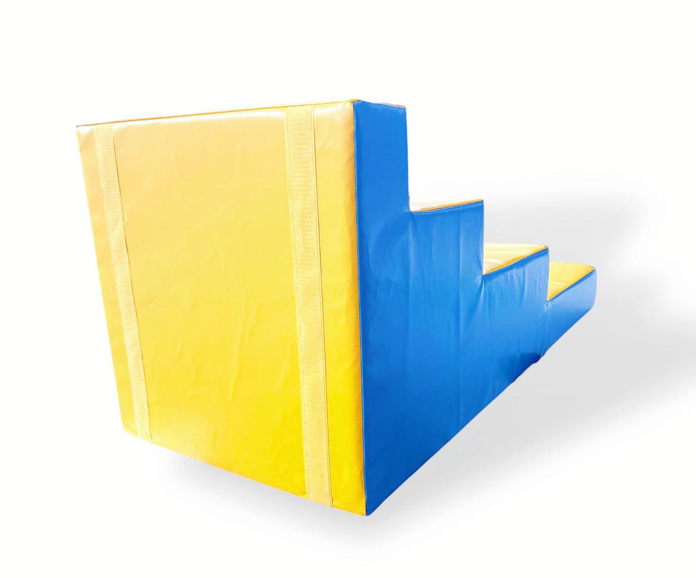 Мягкий модуль для гимнастики "Лестница 4 ступени" для детей