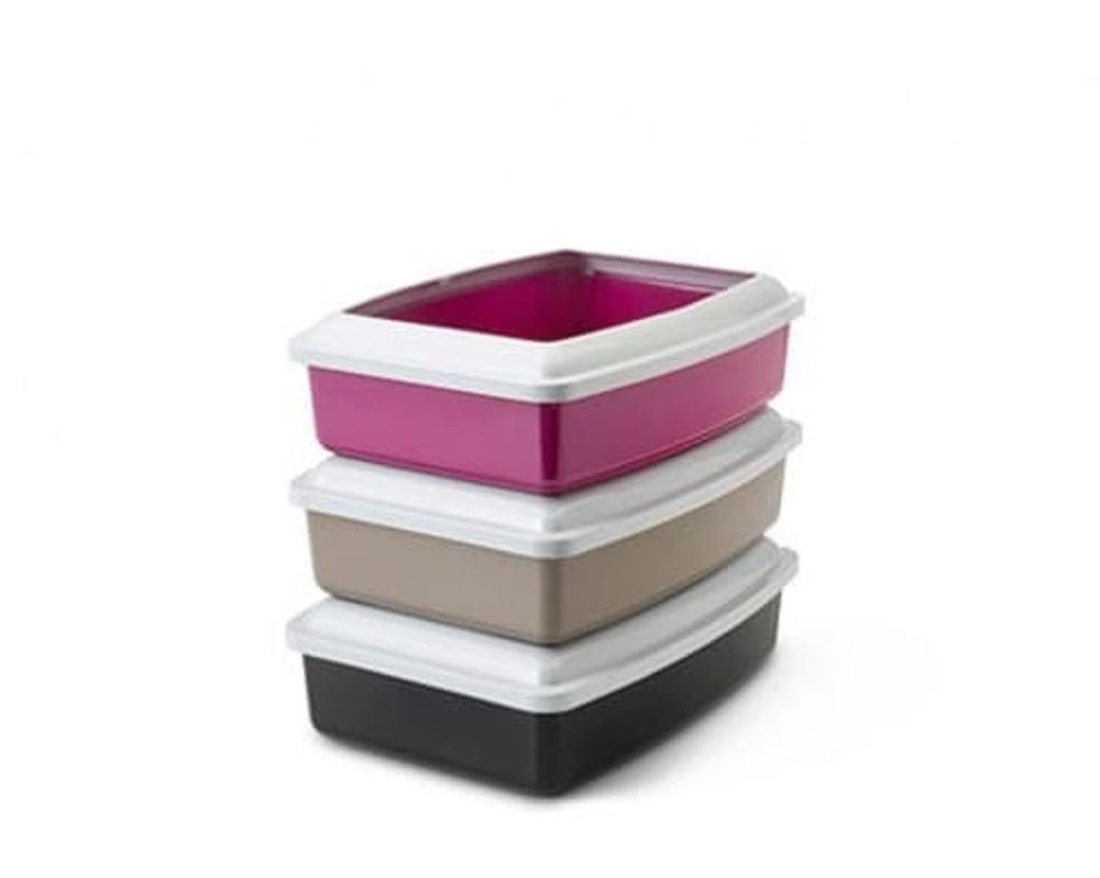 Туалет для кошек OVAL TRAY MEDIUM с бортом  Savic