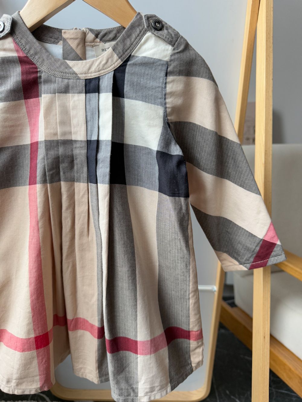 Хлопковое платье Burberry, 80