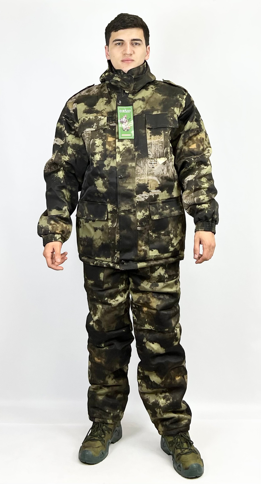 Костюм камуфляжный зимний