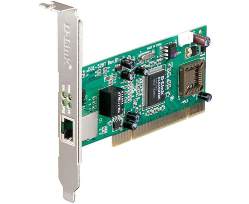 Cетевой PCI-адаптер D-Link DGE-528T Rev.B1 с одним портом 10 / 100 / 1000 Base-T