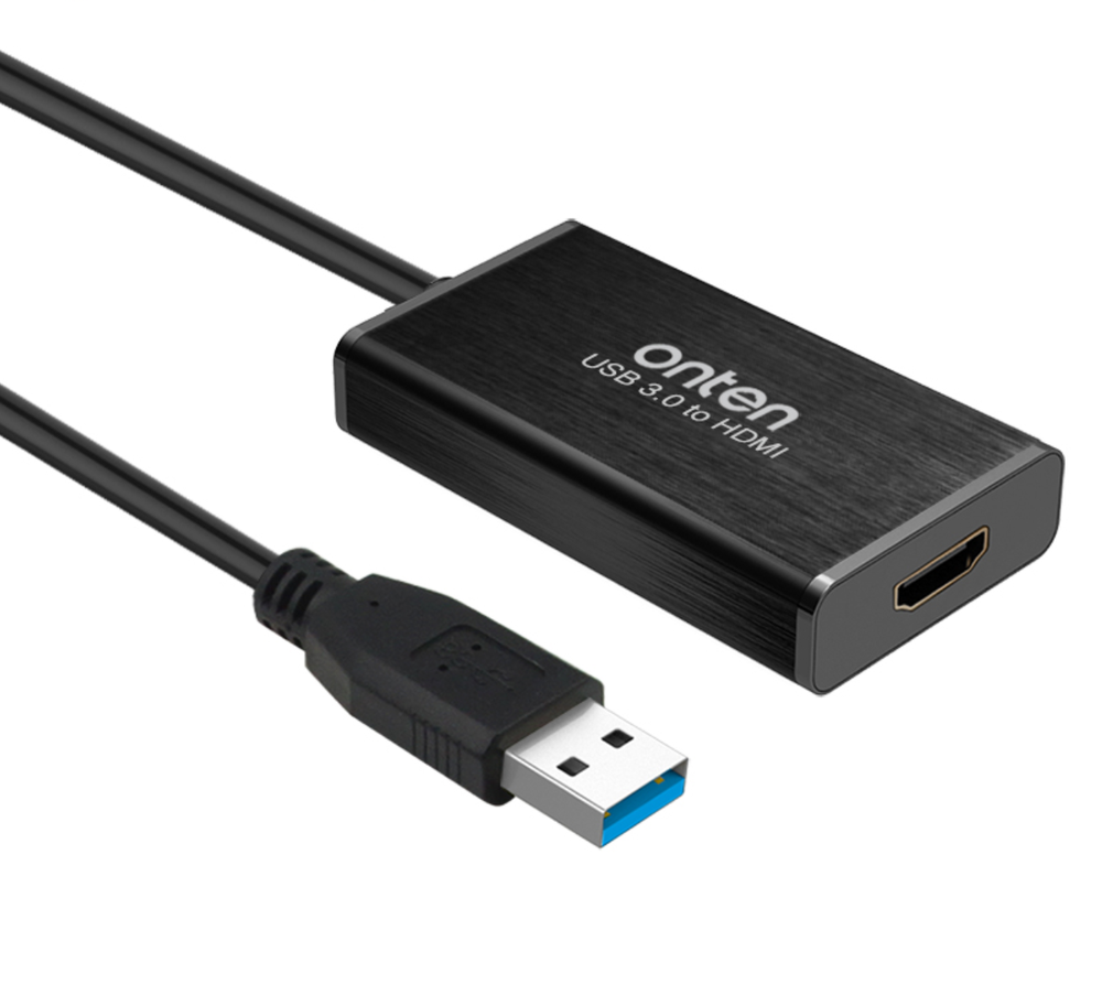 Адаптер переходник с USB 3.0 to HDMI 2K Onten OTN-5202