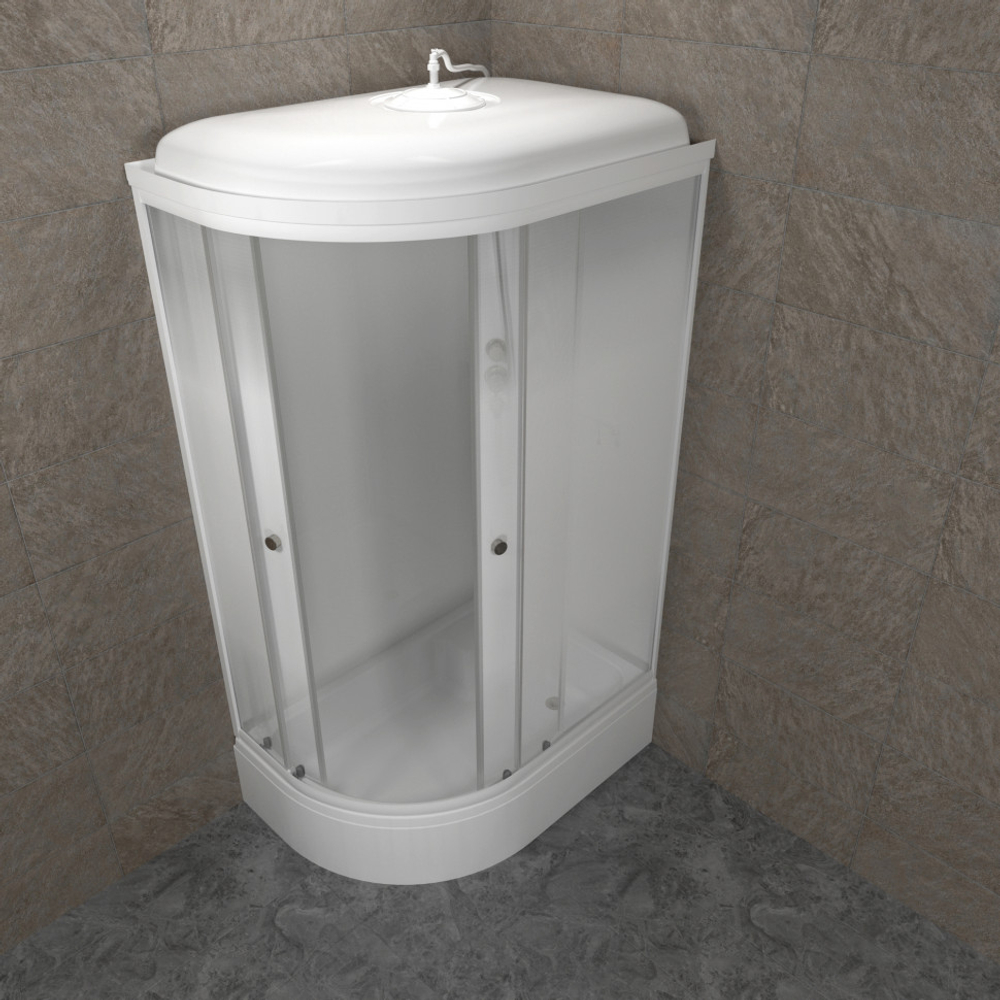 Душевая Кабина Коралл-Лайт 120*80 В Правая