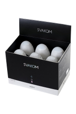 Мастурбатор нереалистичный Svakom Hedy белый 14 см