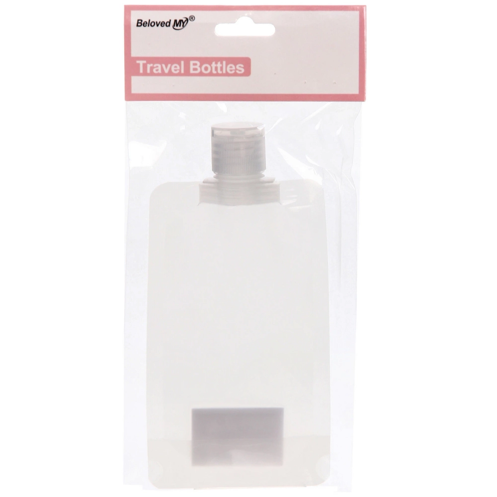 Флакон дорожный в пакете 1шт «COMFORT», прозрачный, 100мл