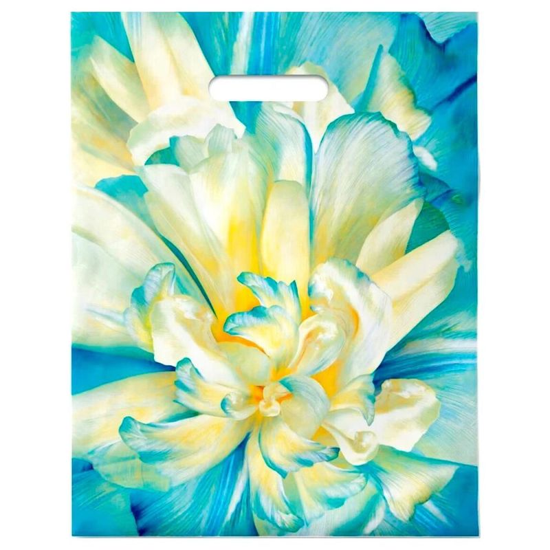 Пакет прорубная ручка Россия 30*37 см 90 мкм ПВД Молли 1 шт 500 шт/кор