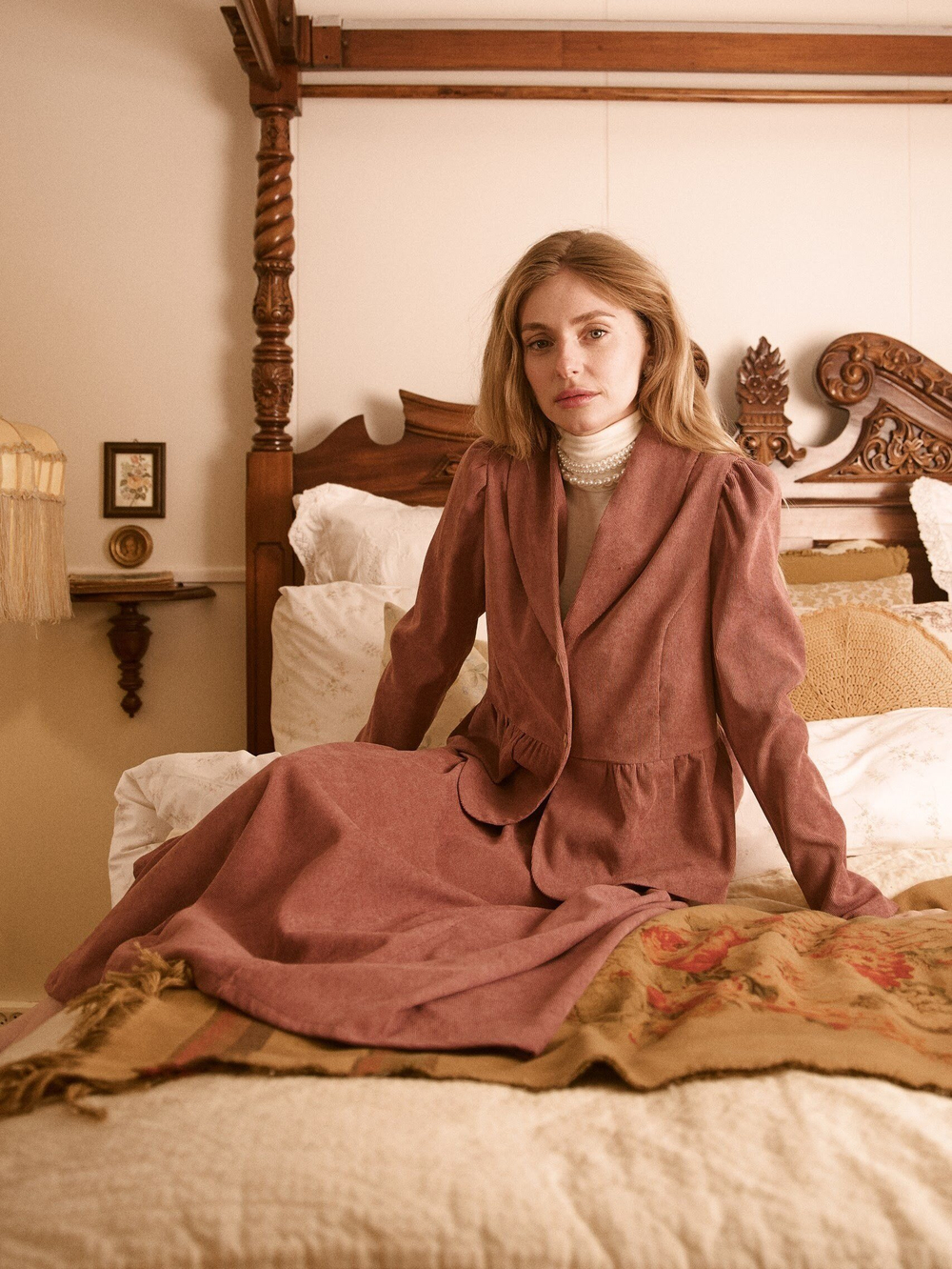 Жакет вельвет укороченный