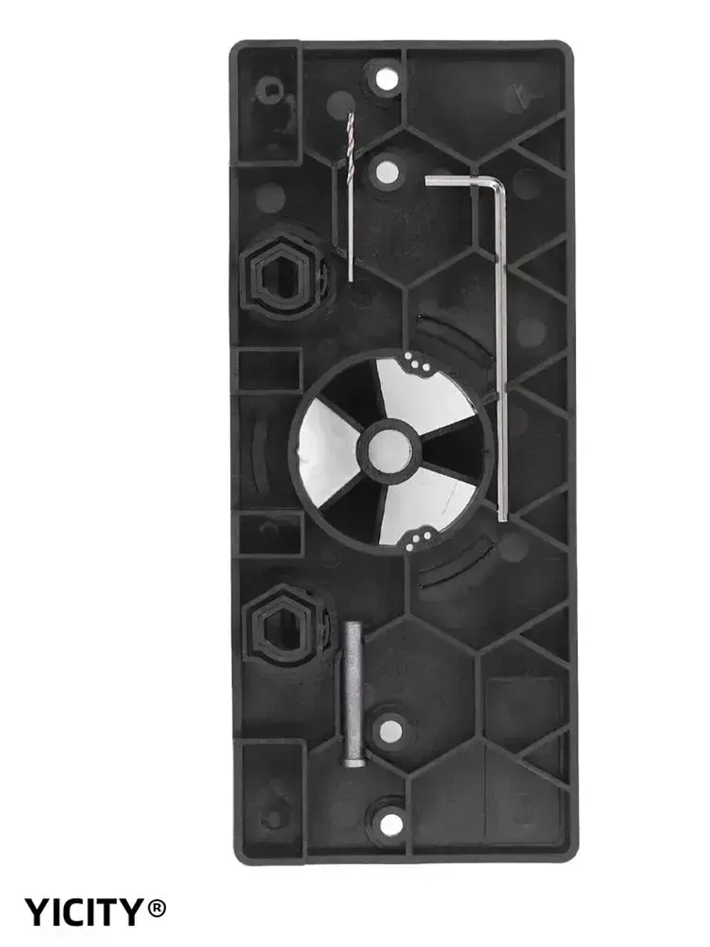 YICITY шаблон для петель мебельных 35mm/Набор из 9 предметов/Кондуктор для установки петель