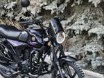 Мопед VMC NOVA CM48Q(110cc) R1100 черный-фиолетовый
