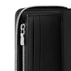 Портмоне Louis Vuitton Zippy Vertical Taiga Black