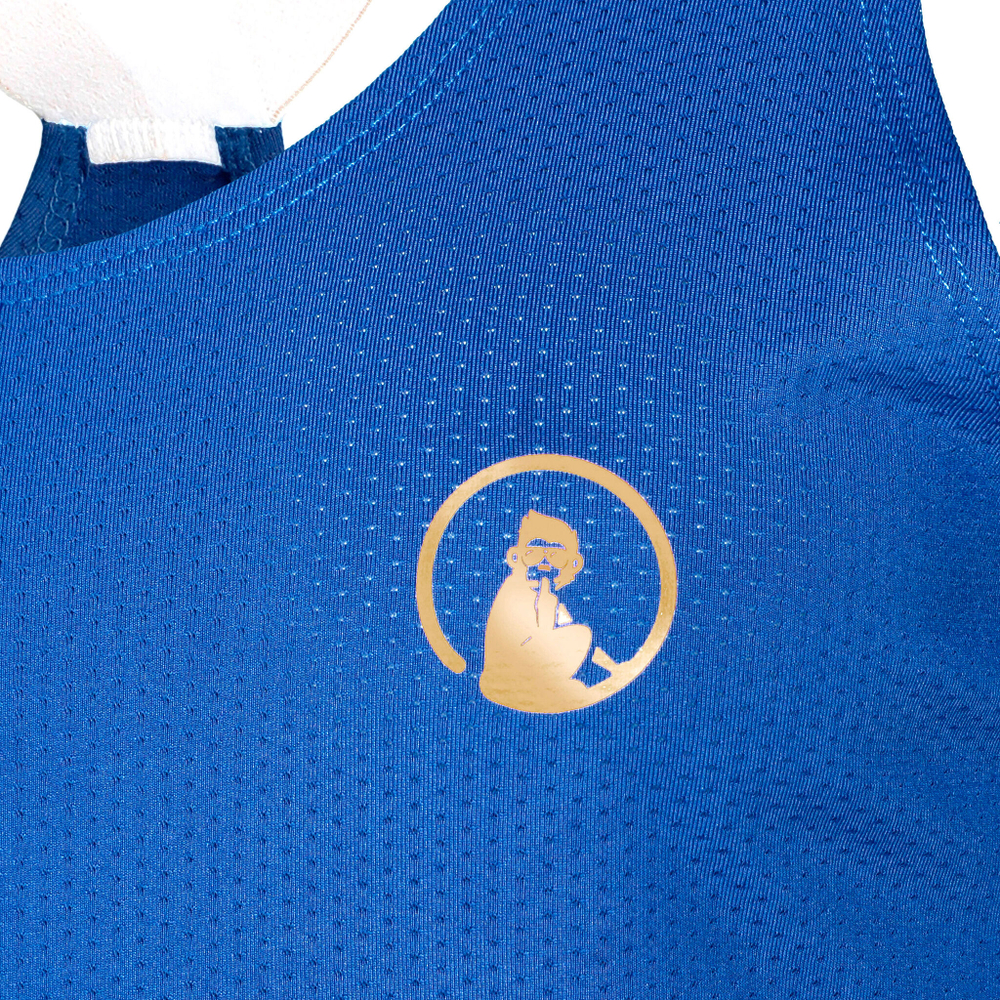 Женская теннисная майка Quiet Please Retro Serve & Volley Tank Top Women - Blue