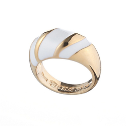 "Гейб" кольцо в золотом покрытии из коллекции "Cosmo" от Jenavi