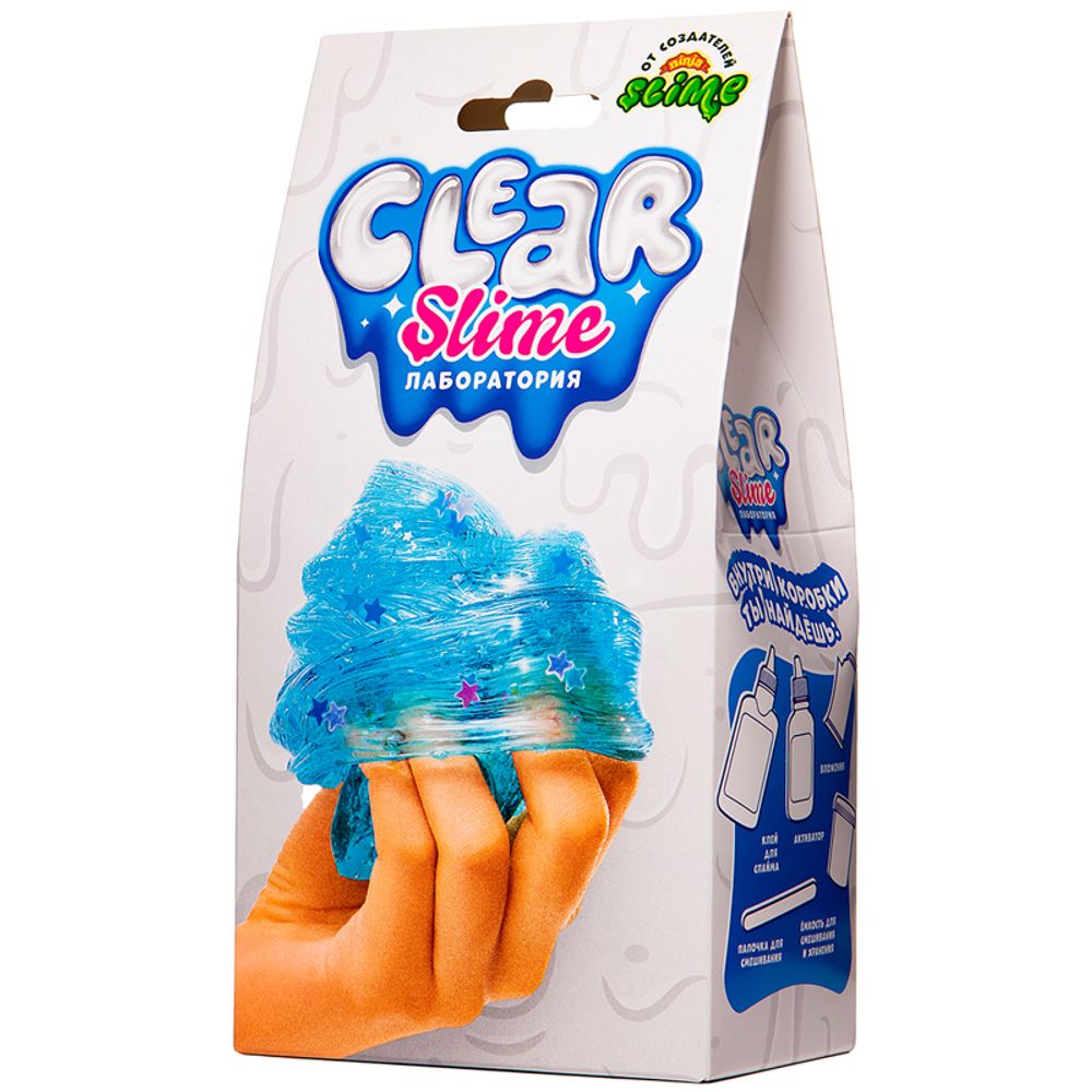 Набор для создания слайма Slime "Slime лаборатория. Clear"