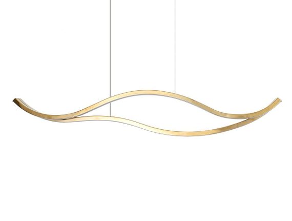 Подвесной светодиодный светильник Newport 15205/S champagne gold М0068939