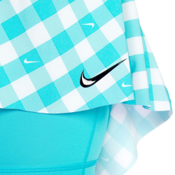 Женская теннисная юбка Nike Dri-Fit Club Regular Printed Skirt Women - Light Blue, White