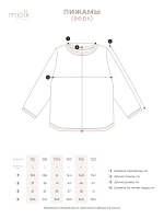 Пижама Mjölk Кокосы, уценка