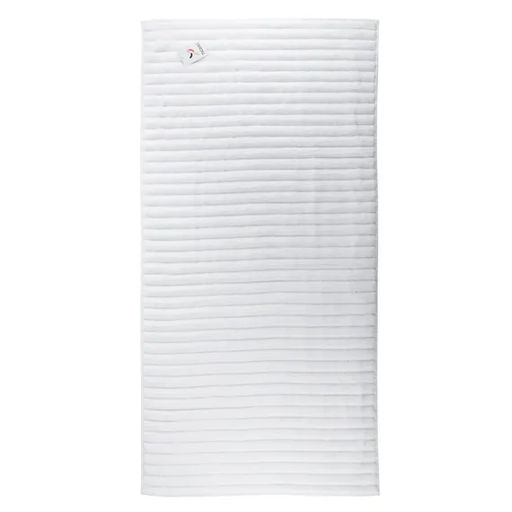 Полотенце банное Waves белого цвета Essential, 70х140 см